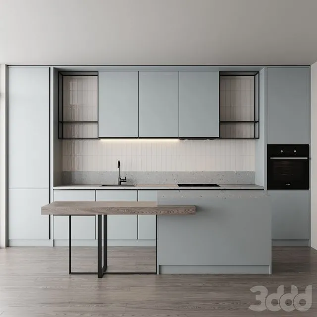 Kitchen set 6 3dsMax Model