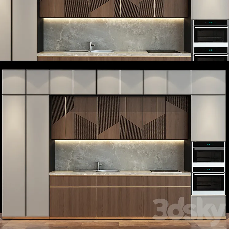 Kitchen | set 72 3DS Max