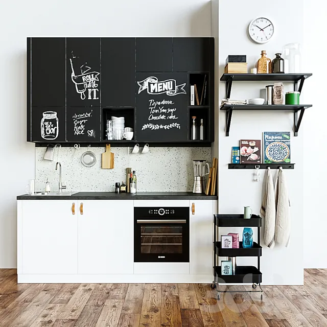 Kitchen set ikea 3ds Max