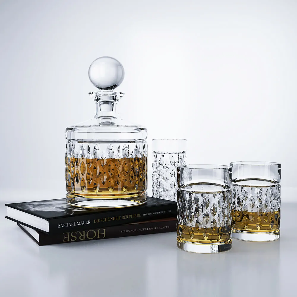 kitchen – Set of whisky 67 3ds Max