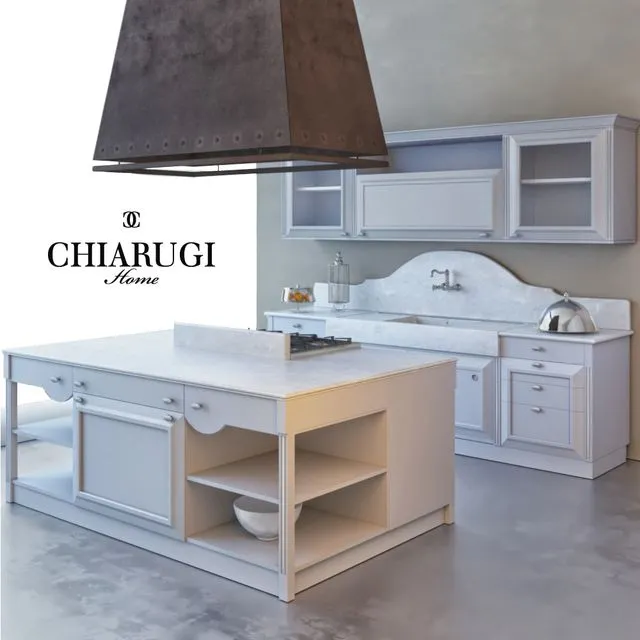 Kitchen Shiarugi Amanda classic 3dsMax Model