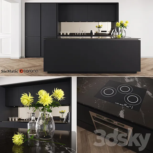 Kitchen SieMatic \ Pure Collection 3DSMax File