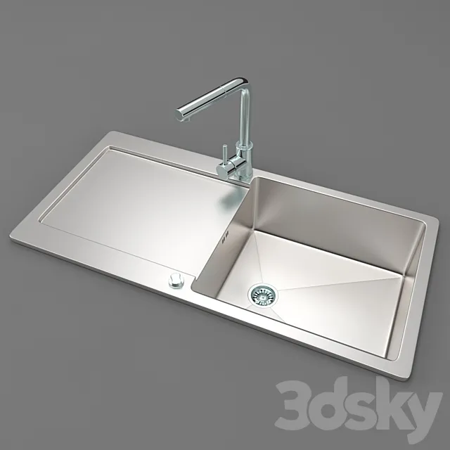 Kitchen Sink 3ds Max