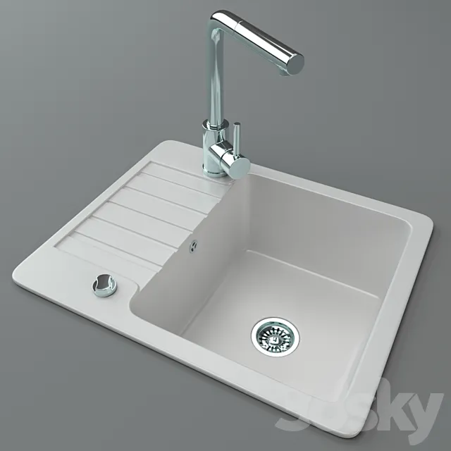Kitchen Sink 3DSMax File