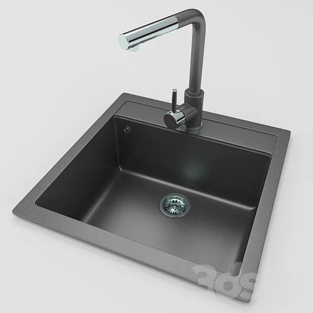 Kitchen Sink 3DSMax File