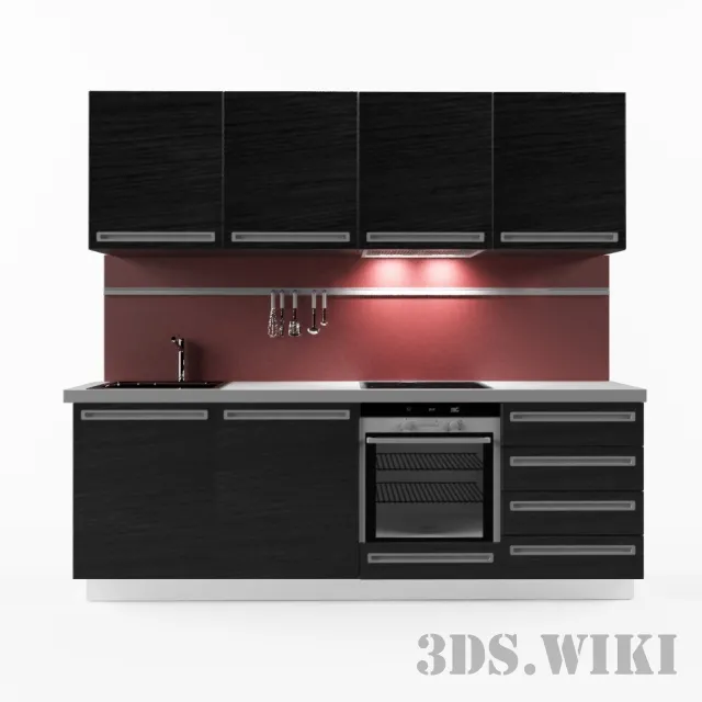 kitchen – Small kitchen 3ds Max