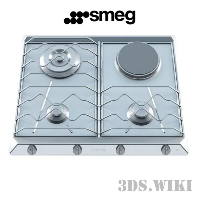 kitchen – Smeg hob 3ds Max