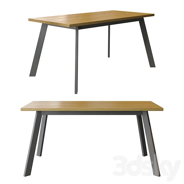 Kitchen table Avalon 3ds Max