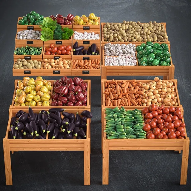 kitchen – Vegetables 3ds Max