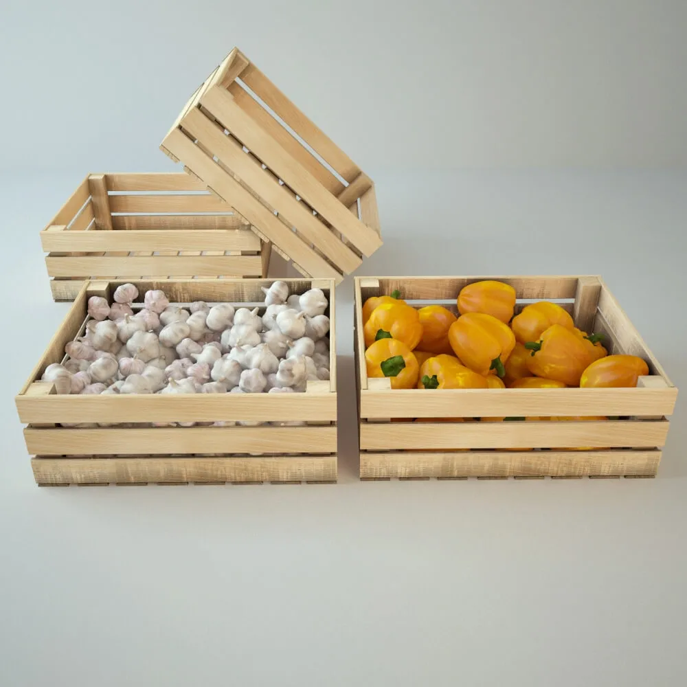 kitchen – Vegetables set 04 3ds Max