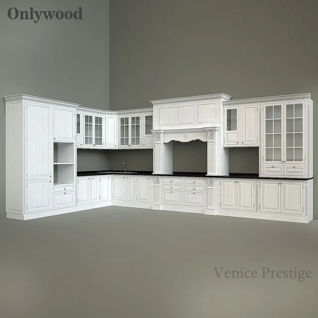 Kitchen Venice Prestige ONLYWOOD 3dsMax Model