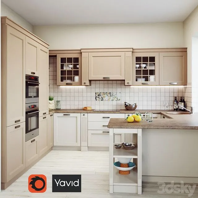 Kitchen Yavid Verona 3dsMax Model