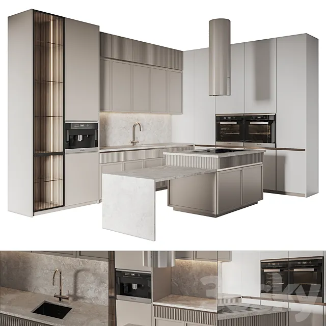 Kitchen038 3DS Max Model