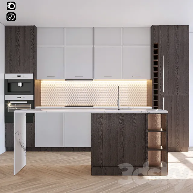 kitchen15 3ds Max