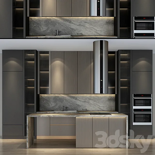 Kitchen_042 3ds Max