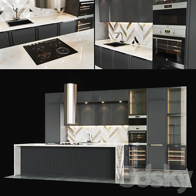 Kitchen_43 3DS Max Model