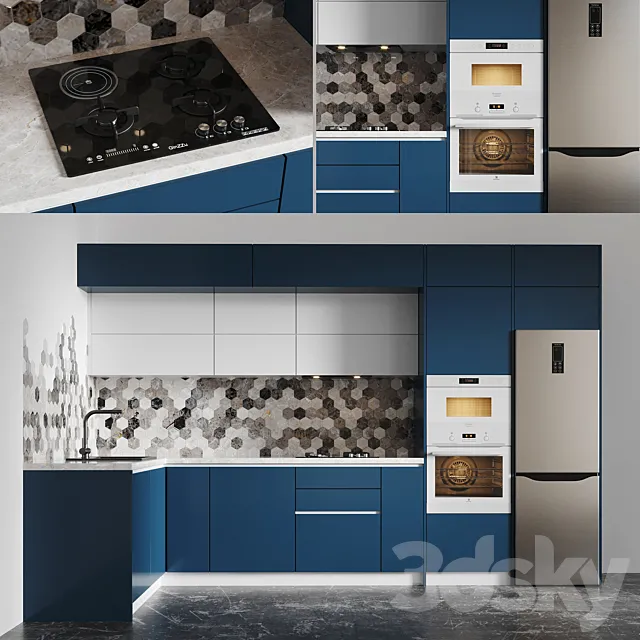 Kitchen_52 3ds Max