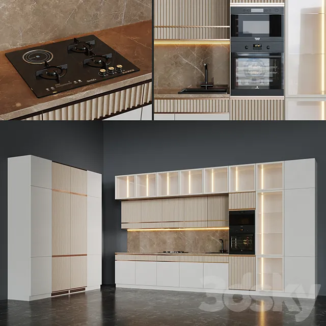 Kitchen_54 3ds Max