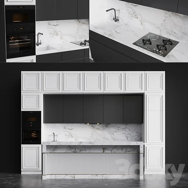 Kitchen_57 3ds Max