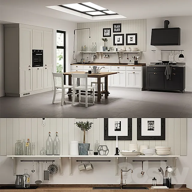 KITCHEN_Scavolini_01 3DS Max Model