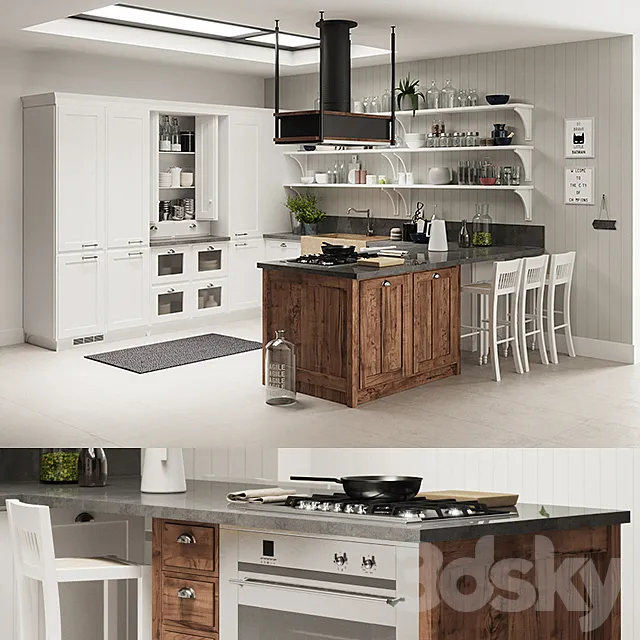 KITCHEN_Scavolini_03 3DS Max Model