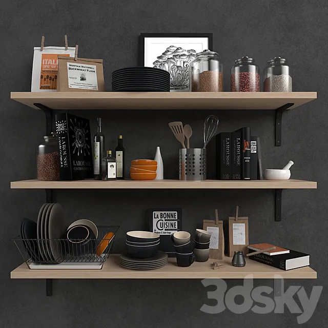 Kitchen_set 3ds Max