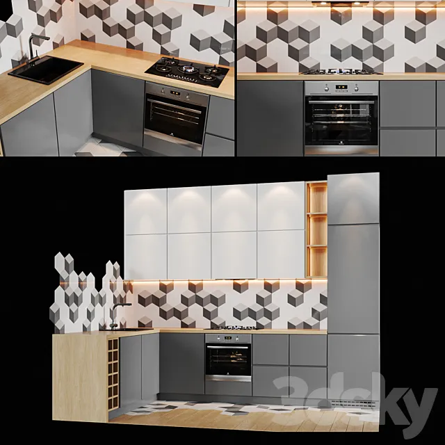 Kitchen_v23 3ds Max