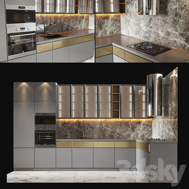 Kitchen_v37 3ds Max