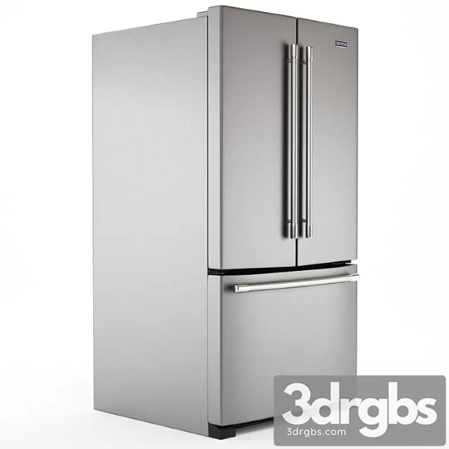 Kitchenaid 25.2 cu. ft. french door refrigerator in stainless steel 2 3dsmax Download