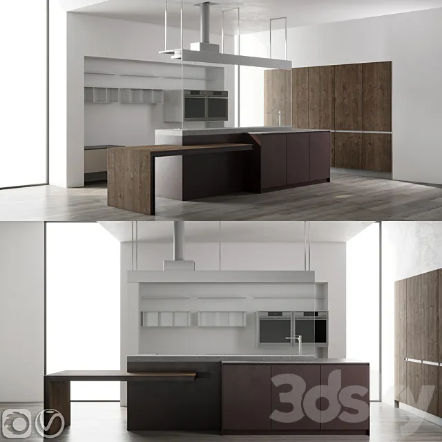 Kitchens Ernestomeda Icon. 3DS Max Model