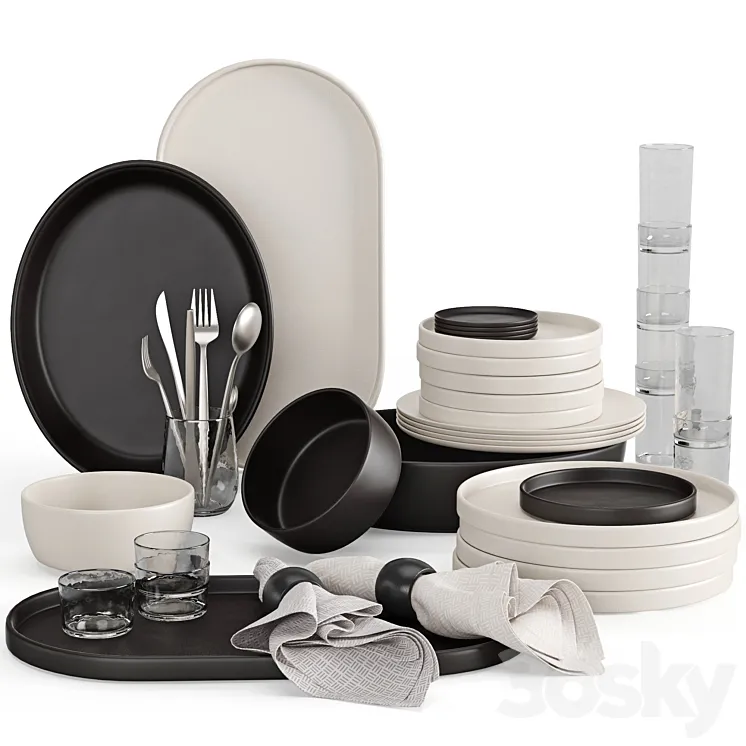 Kitchenware and Tableware 15 3DS Max