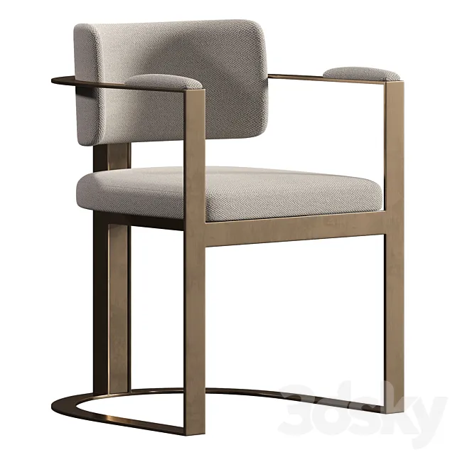 Kiva Dining Chair 3ds Max