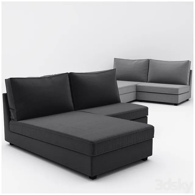 KIVIK IKEA 6 3dsMax Model