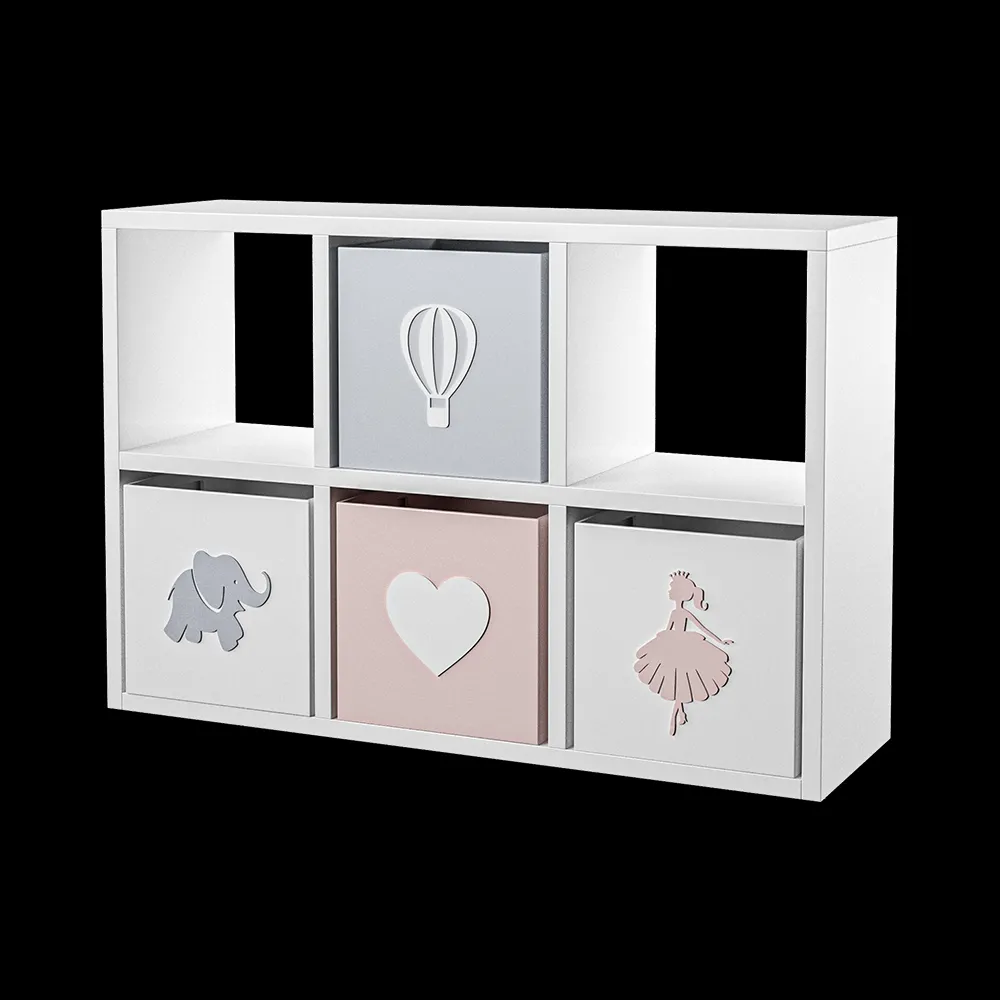 KKhome – Toy rack with drawers 2 3ds Max