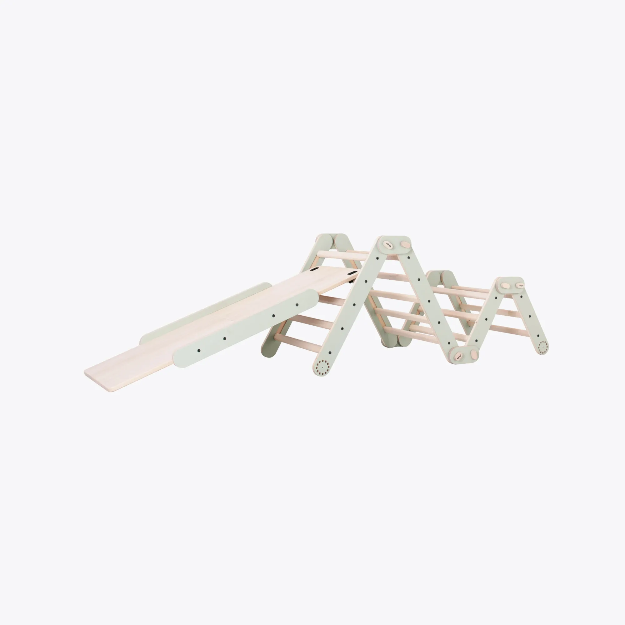 Klingo kids – Klingo climbing triangle mini bigi slide pistachio 6 3ds Max