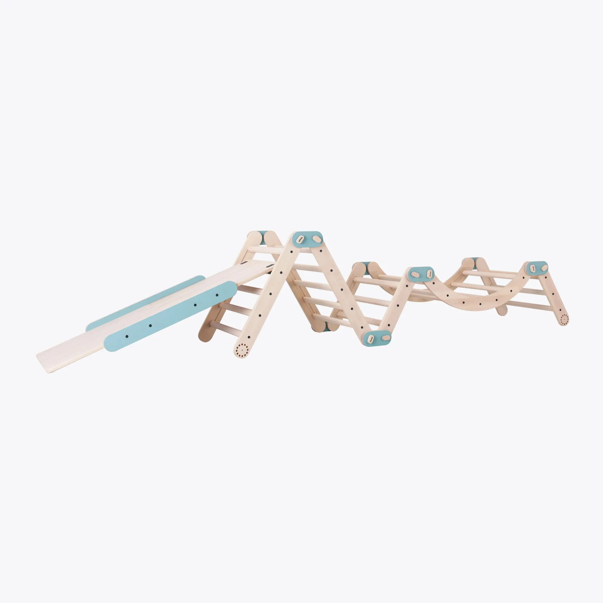 Klingo kids – Klingo pikler climbing triangle mini bigi archi slide birch aquavert 2 3ds Max