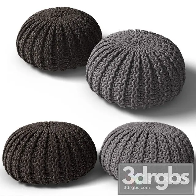 Knitted Poof 2 3dsmax Download