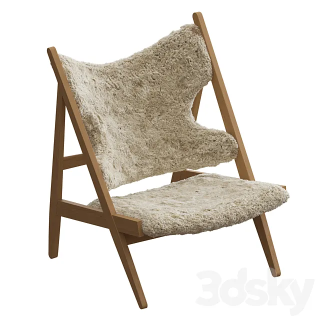 Knitting Lounge Chair 3DSMax File