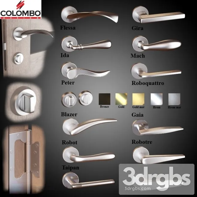 Knob Door Colombo 3dsmax Download