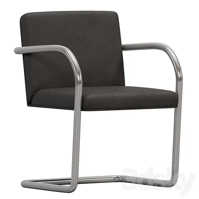 Knoll Brno Chair Tubular 3ds Max