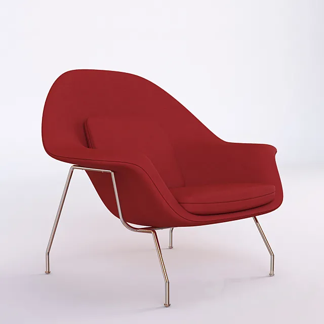 Knoll Womb chair 3ds Max