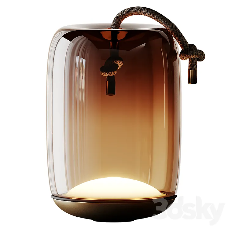 KNOT BATTERY table lamp from BROKIS 3DS Max
