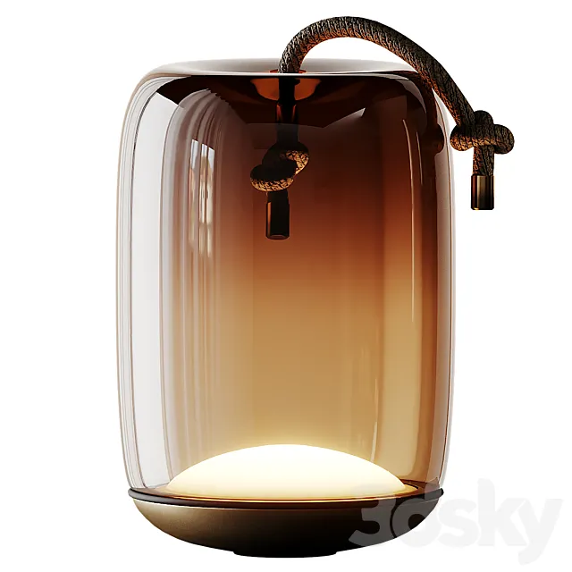 KNOT BATTERY table lamp from BROKIS 3DSMax File