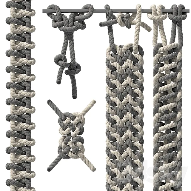 Knots and braids 2 3DS Max Model