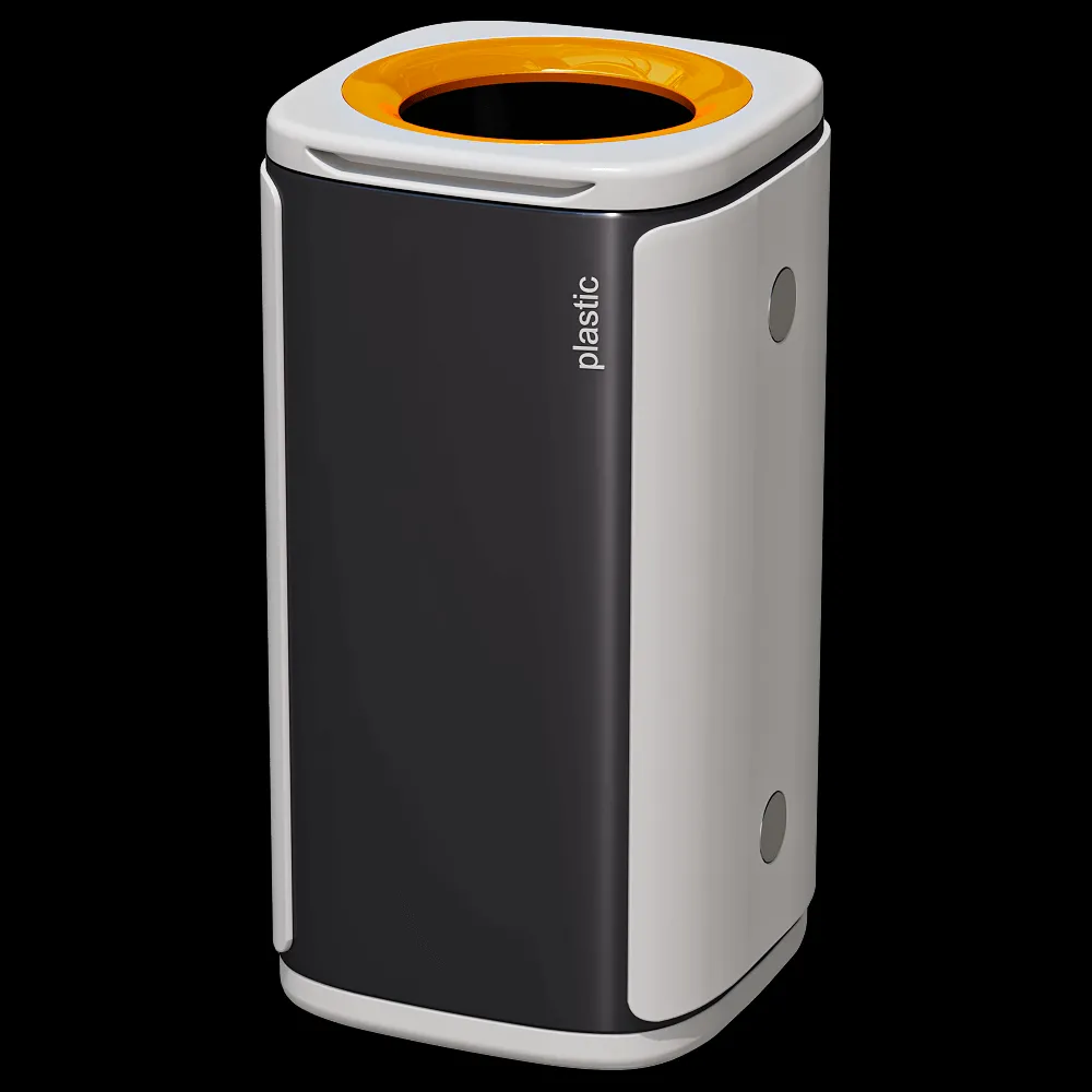 Kobra – Plastic waste bin WASTEE 3ds Max