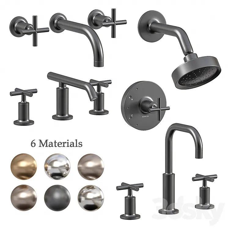 Kohler purist set 3DS Max