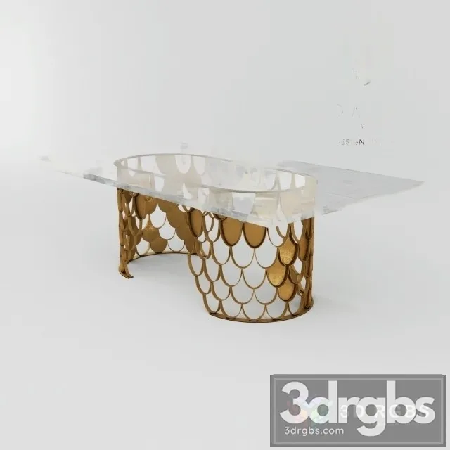 Koi Dining Table 3dsmax Download