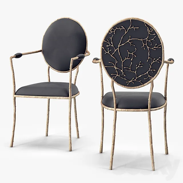 Koket Enchanted Dining Chair 3DS Max Model