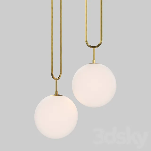Koko Fixed Pendant Light 3DS Max Model