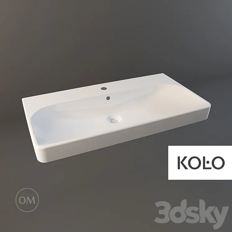 KOLO Countertop sink TRAFFIC 90 cm 3DS Max